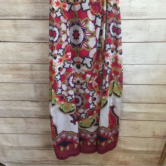 SAKS FIFTH AVENUE THREADS FLORAL MAXI DRESS‎ - Picture 3 of 9